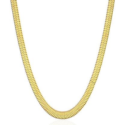 Herringbone Necklace - Classic and Timeless Style for Men & Women