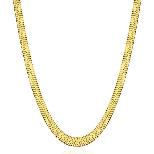 Herringbone Necklace - Classic and Timeless Style for Men & Women